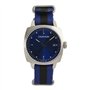 Calvin Klein Mixte Analogique Quartz Montre avec Bracelet en Tissu K9N111UN