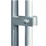 IDMarket - Enclos Bogota 8 m² Parc grillagé 2x4x1,6 M Acier galvanisé avec Filet