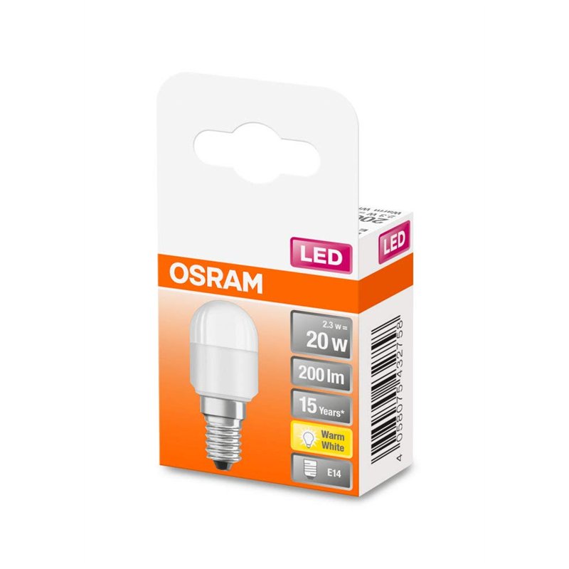 Image secondaire de OSRAM LED SPECIAL T26 | Ampoule LED Culot E14, 2,30W = 20W équivalent incandescent | Angle de rayonnement: 160 °| Blanc chaud | 