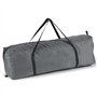 IDMarket - Tente dôme Gris Anthracite 3,5 M avec LED
