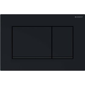 Geberit, Plaque de commande Sigma30 115.883.DW.1 - Noir mat - 115883DW1