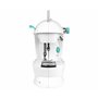 Jocca Machine a Coudre Portable avec Kit de 48 Accessoires Double Point 18 x 20 x 13 cm Blanc