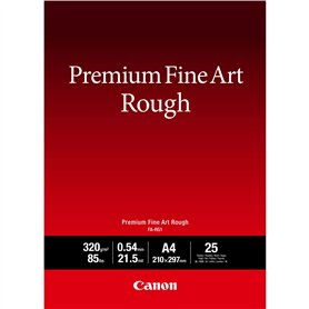 Canon Premium FA-RG1 - Brute - 21,5 Millièmes de Pouce - A4 (210 x 297 mm) - 320 g/mètre carré - 25 Feuille(s) Papier pour Beaux