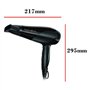 Remington Sèche-cheveux Ionique [Puissant & Léger] Ionic Dry Noir (2200W, coiffage délicat en douceur & répartition uniforme de 