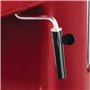 Russell Hobbs Machine expresso [Porte-filtre, Thermobloc] Retro Rouge (Pression 15 bars, réservoir d'eau amovible 1,1 L, buse à 