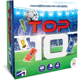 WDK Jeu de Cartes Football Top 10