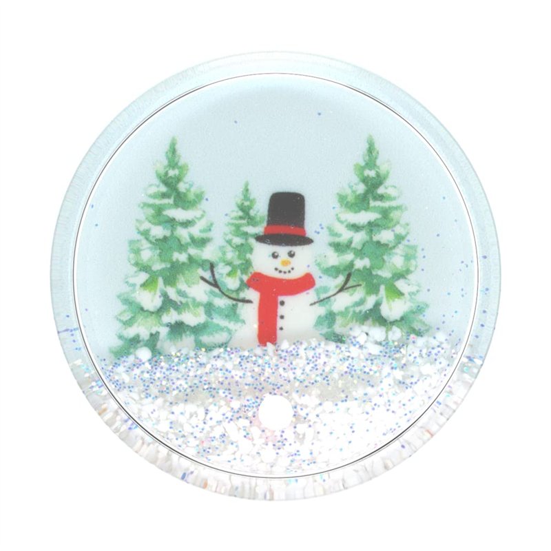 Image secondaire de PopSockets PopGrip : poignée de téléphone et Support de téléphone, Pliable, Dessus Interchangeable, Boule à Neige Wonderland Tid