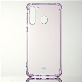 WE Coque Compatible avec [Galaxy A21] - Housse Fine avec Technologie Absorption des Chocs & Finition Premium TPU Silicone [Shock