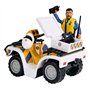 Simba - 109251093 - Sam Le Pompier - Quad de Police avec Figurine Malcolm et Accessoires - Saison 12 - A partir de 3 Ans