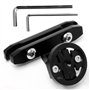 HUAYUWA Support de selle de vélo Support de feu arrière pour Garmin Varia Radar/RTL510/Edge 520/Edge 820/Edge 1030 Accessoires