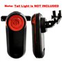 HUAYUWA Support de selle de vélo Support de feu arrière pour Garmin Varia Radar/RTL510/Edge 520/Edge 820/Edge 1030 Accessoires