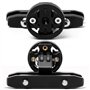 HUAYUWA Support de selle de vélo Support de feu arrière pour Garmin Varia Radar/RTL510/Edge 520/Edge 820/Edge 1030 Accessoires