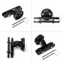 HUAYUWA Support de selle de vélo Support de feu arrière pour Garmin Varia Radar/RTL510/Edge 520/Edge 820/Edge 1030 Accessoires