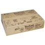 Tefal Jamie Olivers Cook's Direct Inox Lot de 3 poêles 20/24/28 cm, Induction, Revêtement antiadhésif, Indicateur de cuisson, Po