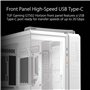 ASUS TUF Gaming GT502 Horizon Blanc ATX - Moyenne Tour (Design panoramique, Double Chambre, Zones de Refroidissement CPU et GPU 