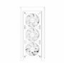 ASUS A21 Plus TG ARGB White White Micro-ATX Case (Support for 165 mm CPU Cooler, 360 mm radiators, 380 mm Graphics Card, ATX PSU