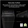 ASUS ProArt PA602 Wood Edition Paneau en Verre trempé – Boîtier PC E-ATX (Support de radiateur de 420 mm, Un Ventilateur système