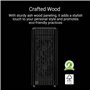 ProArt PA401 Wood Edition ATX Mid-Tower Case (Wooden Front Panel, Dual 160mm Ring Fan Blades, Left-Side Panel Lock, Power and Re