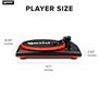 Gemini TT-900 - Red - Platine Disque avec système sonore - Bluetooth - Système Complet