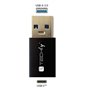 Techly 361414 Mini Convertisseur USB-A 3.0 Mâle à USB-C™ Femelle Noir