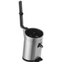 WMF Profi Plus Presse-agrumes électrique à levier en acier inoxydable mat 160 W avec système anti-gouttes