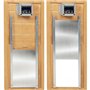 IDMarket - Porte Automatique poulailler programmable Heure et luminosité extérieure 22x33 CM