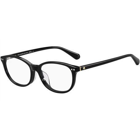 Kate Spade Evangeline/f Sunglasses, Black, 53 Unisex