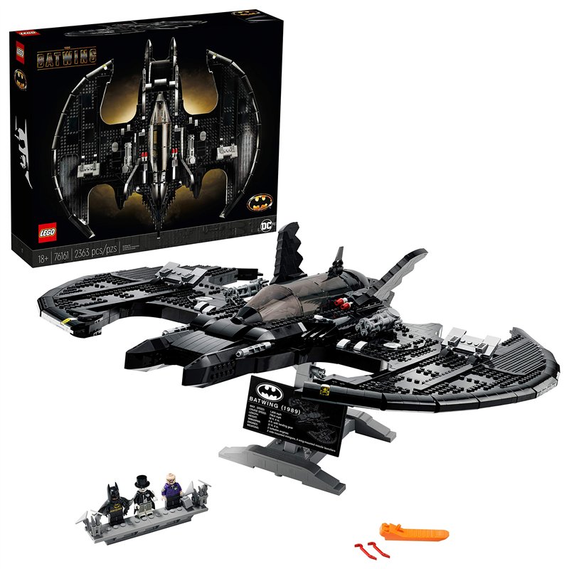 LEGO 76161 - Série Ultimate Collector - Batwing 1989 de Batman