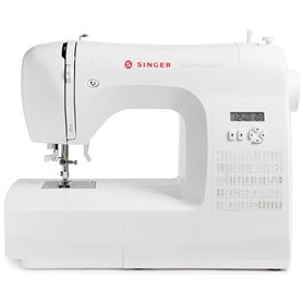 Singer Haute Couture F527C Machine à coudre électronique Professionnelle, 80 points, utilitaires, élastiques, décoratifs, Facile