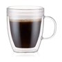 Bodum Bistro Set 2 Mugs Double paroi TRITAN, 30 cl, Clair