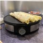 LITTLE BALANCE 8383 Maxi-Crêpes Trio i-200 - Crêpière électrique 3 en 1 : Crêpes, Galettes, Plancha - Thermostat réglable - 1200