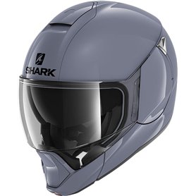 SHARK, Casque Modulable Moto, EvoJet, Gris nardo, S