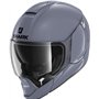 SHARK, Casque Modulable Moto, EvoJet, Gris nardo, S