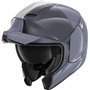 SHARK, Casque Modulable Moto, EvoJet, Gris nardo, S