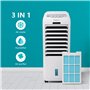 Aigostar Koud rafraichisseur d'air, Climatiseur Portable, Climatiseur Mobile avec Télécommande. 55W, 3 Vitesses. Grand Angle Osc
