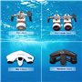 Sublue Whiteshark Tini Scooter sous-Marin avec Support de bo￮Tier de Smartphone/Support de cam￩ra, Scooter d'eau sous-Marin ￠ h￩