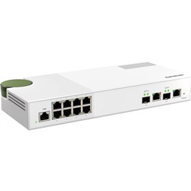 QNAP QSW-M2108-2C - 2 x 10GbE SFP+/RJ45 Combo Ports & 8 x 2.5GbE (RJ45) Ports - Entry-Level 10GbE and 2.5GbE Layer 2 Web Managed