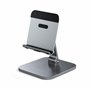 Satechi Support de Bureau en Aluminium, Réglable avec Protections, Compatible avec Tous Les Modèles d'iPad et Tablettes, iPad Pr