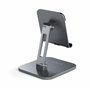 Satechi Support de Bureau en Aluminium, Réglable avec Protections, Compatible avec Tous Les Modèles d'iPad et Tablettes, iPad Pr
