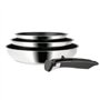 SITRAM - 713510 - Lot 3 poêles sitramovible Arpège en inox - revêtement anti-adhérent Ø20+24+28cm - Tous feux DONT induction, No