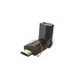 Hama Adaptateur HDMI Prise HDMI (Angle, Rotatif, Compact, 4096 x 2160, HDMI 2.0b) Noir