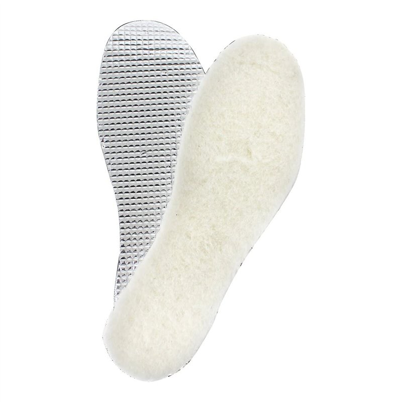 Wellys Semelles isolantes, 1 paire, argenté, blanc