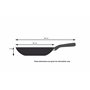 Tefal Natural On Wok 28 cm, Induction, Revêtement antiadhésif, Fonction Thermo-Signal, Emballage éco-responsable, Fabriqué en Fr