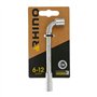 RHINO - Clés tubulaires et à pipe, Clé à pipe débouchée 8 mm, Clé tubulaire - Diamètre 8 mm - Empreinte 6/12 pans - Fabriqué en 