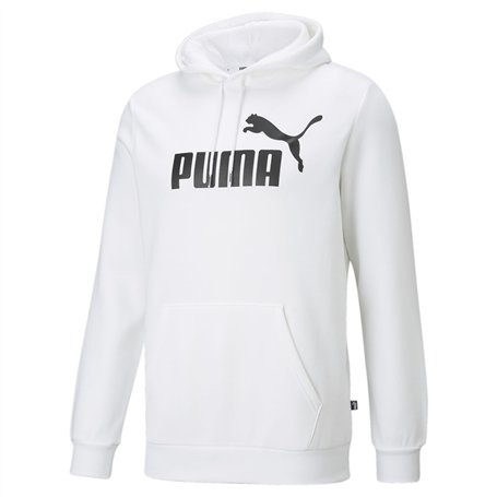 PUMA Homme Big Logo Hoodie Maillot de surv tement, Puma Blanc, L EU
