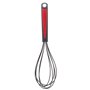 5five - fouet silicone "silitop" noir et rouge