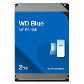 WD Blue 2To Disque dur Interne 3.5" pour PC, 7200 RPM Class, SATA 6 GB/s, 256MB Cache, Garantie 2 ans