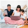 Velamp MULTIP-FR-USB3 3 2P + T et 2 Sorties USB. avec Interrupteur. Multiprise pour Le Bureau ou la Maison. Certifiée NF, Blanc