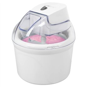 Machine à glace Clatronic ICM 3764 pour crème glacée/sorbet/yaourt glacé/slush, pour la maison, entrepôt frigorifique, ouverture