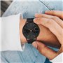 Tommy Hilfiger Montre Analogique à Quartz pour Homme avec Bracelet Milanais en Acier Inoxydable Noir - 1791845
